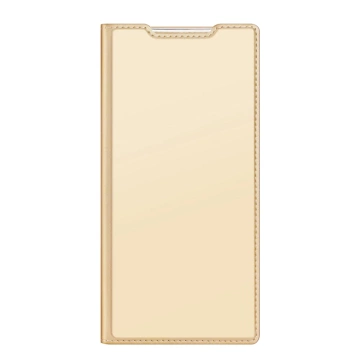 Dux Ducis Skin Pro kabura etui pokrowiec z klapką Samsung Galaxy S22 Ultra złoty
