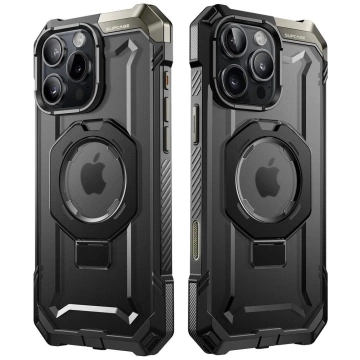 Etui Supcase UB Grip Mag Magsafe für iPhone 16 Pro Schwarz