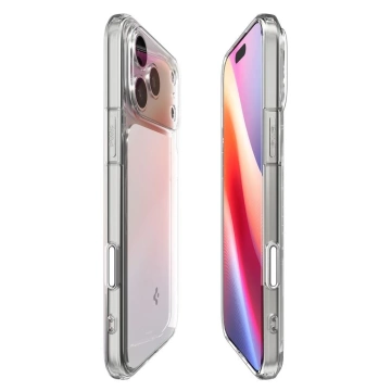Etui do iPhone 17 Pro Spigen Ultra Hybrid ”T” Mag MagSafe Glossy White