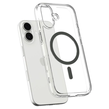 Etui do iPhone 17 Spigen Ultra Hybrid Mag MagSafe Clear/Graphite