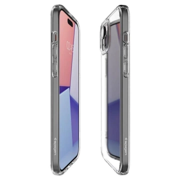 Spigen Crystal Hybrid-Hülle für Apple iPhone 15 Plus – transparent