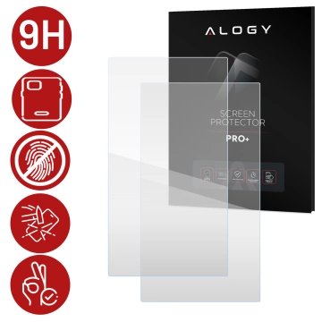 2x Szkło Hartowane do Nintendo Switch 2 2025 ochronne szkiełko na ekran 9H Alogy Heavy Pro+™️ [2szt]
