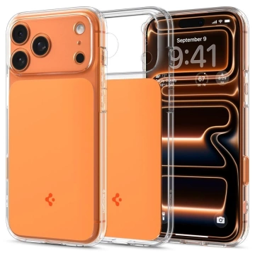 Etui Ochronne do iPhone 17 Pro Spigen Ultra Hybrid ”T” Mag Glossy Orange