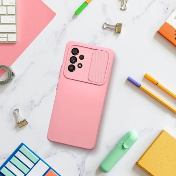 SLIDE-Hülle für SAMSUNG A34 5G hellrosa