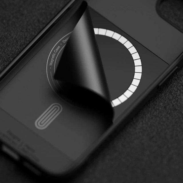 Etui Ringke Onyx Magnetic MagSafe für iPhone 16e Schwarz