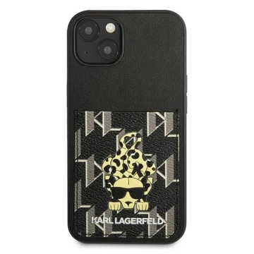 Etui Karl Lagerfeld KLHCP13MCANCNK für iPhone 13 6,1" Hardcase Karlimals Cardslot
