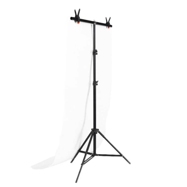 Puluz Zestaw/Statyw do mocowania tła fotograficznego 70x200cm + tła fotograficzne 2 szt DCA0976