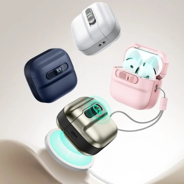 Etui ESR Pulse HaloLock MagSafe do AirPods 4 Niebieskie