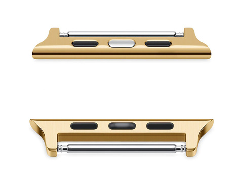 Adapter zapięcie do paska Alogy do Apple Watch 38/40/41mm Złoty