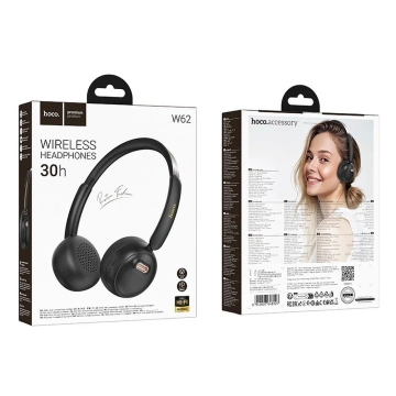 Słuchawki Bezprzewodowe Nauszne Hoco W62 Bluetooth 5.3 Czarne