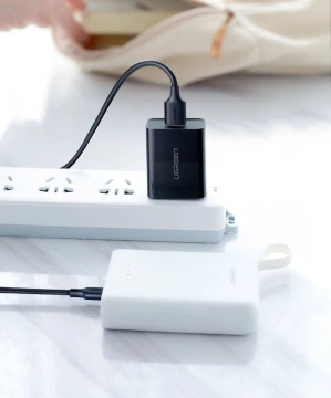 Ugreen kabel przewód USB - micro USB 2,4 A 480 Mbps 1,5 m czarny (US289 60137)