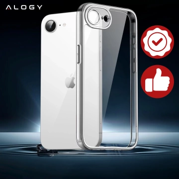 Etui do Apple iPhone 16e obudowa ochronna na telefon Alogy HybridShield™️ Case Przezroczyste