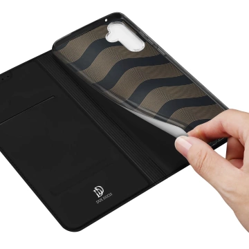 Dux Ducis Skin Pro Hülle für Samsung Galaxy A34 5G Flip Cover Kartenetui Ständer schwarz