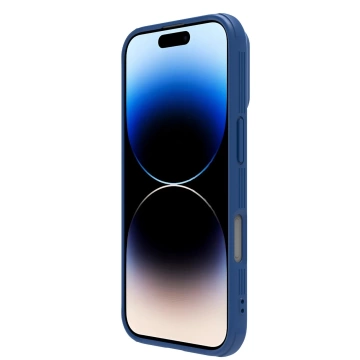 Etui do iPhone 16 Nillkin CamShield Pro Magnetic Case Niebieskie