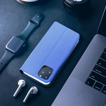 Etui Kabura SENSITIVE Book do Xiaomi Redmi Note 14 Pro Niebieski Stand