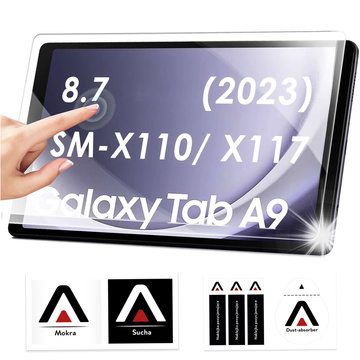 Gehärtetes Glas für Samsung Galaxy Tab A9 2023 8,7" 2gen X110 / X115 für Alogy Displayschutzfolie Pro 9H