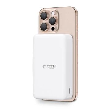 Powerbank Tech-Protect PB12 LifeMag 20000mAh MagSafe White 15W