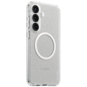 Samsung Galaxy S25 CARE von PanzerGlass Flagship Urban Combat StarLight White QI Transparent Case