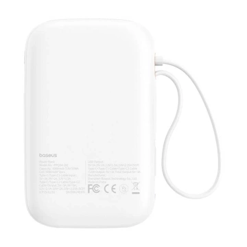 Baseus QPow 2 10000 mAh 30 W Powerbank Weiß