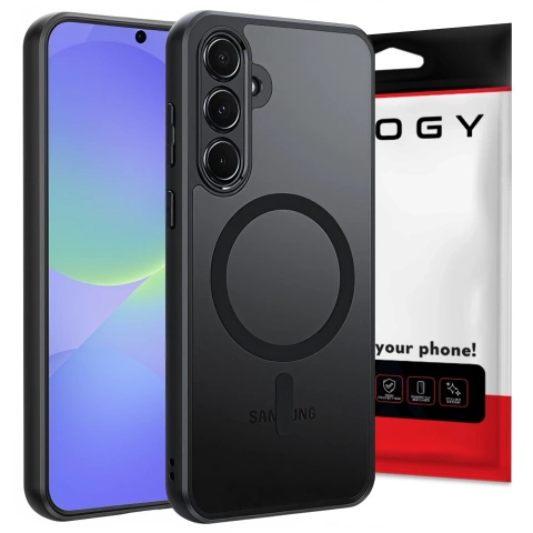 Etui do Samsung Galaxy A36 5G obudowa ochronna na telefon Alogy Matte HybridShield™️ Case Matowe Czarne