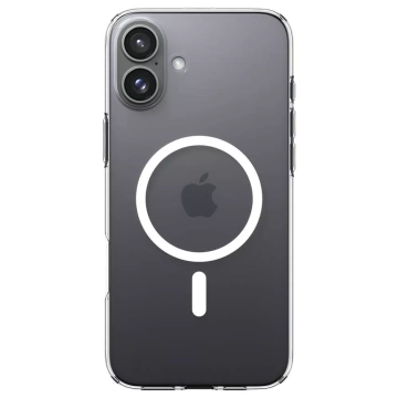 Hülle für iPhone 16 Plus Spigen Liquid Crystal Mag Magsafe Schutzhülle klar