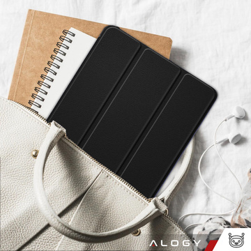 Hülle für Samsung Galaxy Tab A9 2023 11" (X210/X215/X216) Alogy Book Cover Case Schutzhülle Schwarz