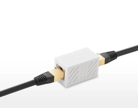 Złączka UGREEN łącznik kabli sieciowych złączka sieciowa RJ45 biały (20311)