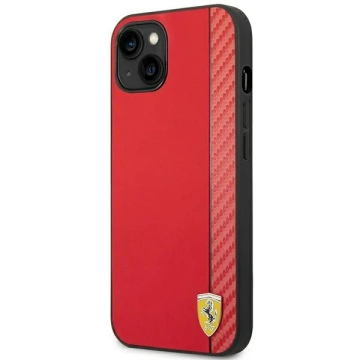 Eti na telefon Ferrari FEHCP14MAXRE do Apple iPhone 14 Plus 6,7" czerwony/red hardcase Carbon