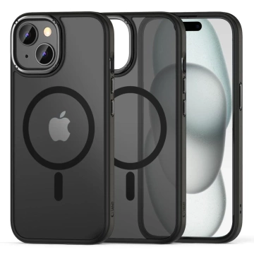Etui Magmat „2“ Magsafe für Apple iPhone 15 Mattschwarz