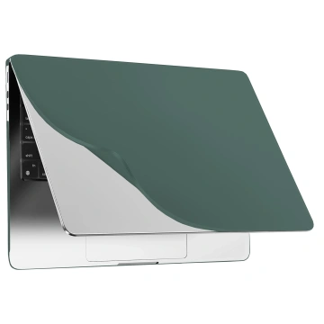 Etui do Apple Macbook Air 13.6 2022-2025 (M2/M3/M4) – elastyczna, matowa obudowa ochronna, lekka i odporna – Alogy AirGuard™ Zielony