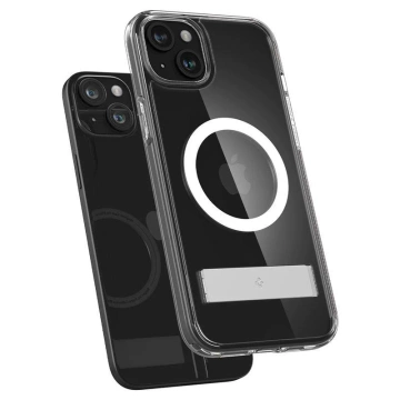 Etui Spigen Ultra Hybrid S MagSafe, crystal clear do iPhone 15 Plus