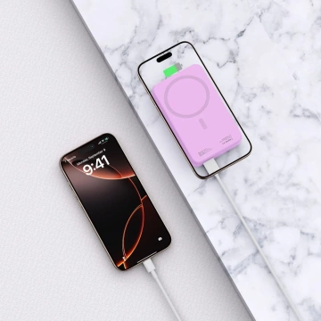 Powerbank Tech-Protect PB12 LifeMag 20000mAh MagSafe Lilac 15W