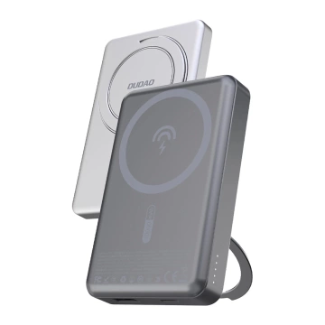Powerbank Dudao K28 10000mAh 22.5W MagSafe Podstawka Szary