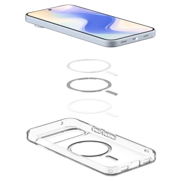 Etui Ochronne do Google Pixel 10 Pro XL Spigen Ultra Hybrid Mag MagSafe Clear White