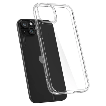 Spigen Crystal Hybrid-Hülle für Apple iPhone 15 Plus – transparent