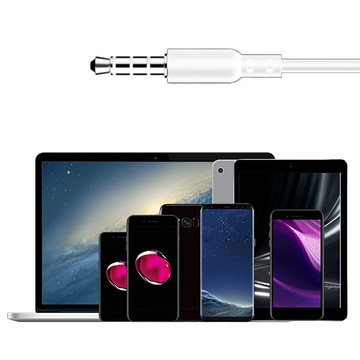 Słuchawki przewodowe Alogy In-Ear Earphones Stereo ze złączem miniJack Białe