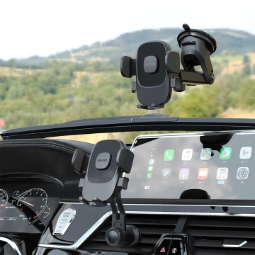 Uchwyt Samochodowy Dudao F2N+ Grawitacyjny 360° z Przyssawką Czarny