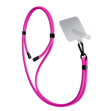 Universelles Smartphone-Lanyard 3mk EasyClip Pink (schwarz)