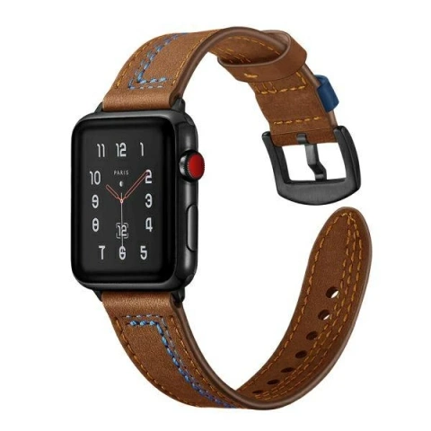 Smart Watch Strap Universal Casual Band für 22mm braun/braun