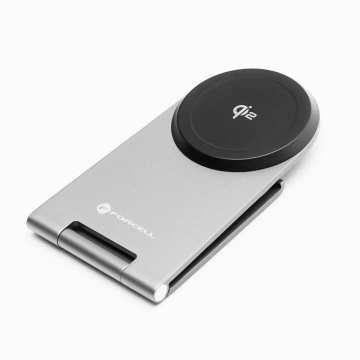 Ładowarka Indukcyjna Flip Charge Qi2 MagSafe 15W USB-C Aluminiowa
