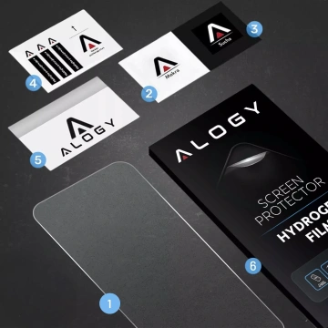 Folia hydrożelowa do Apple iPhone 17 – elastyczna ochrona ekranu, samoregeneracja, pełne dopasowanie i wysoka przejrzystość – Alogy Hydrogel Film™