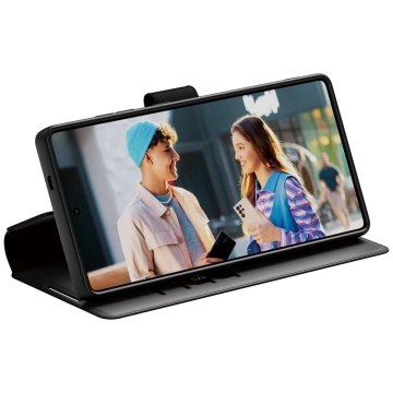 CARE Case für Samsung Galaxy S25 Ultra Schwarz von PanzerGlass Wallet Kickstand