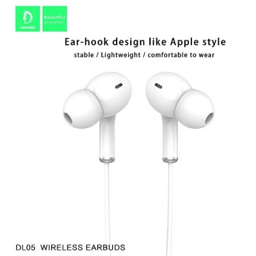 Bluetooth-Kopfhörer DENMEN DL05 Schwarz TWS Fernbedienung