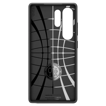 Samsung Galaxy S25 Ultra Hülle Schutzhülle Spigen Liquid Air Matt Schwarz