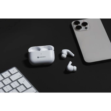 Słuchawki bezprzewodowe douszne Forcell F-Audio TWS Master Pro białe White