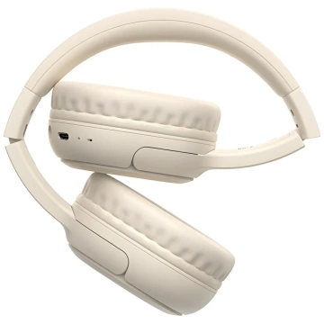 Słuchawki Bluetooth 5.3 USAMS Yun Series Nauszne Beżowe