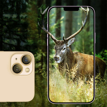 3mk Lens Protection Pro Handy-Objektivschutz für Apple iPhone 14 Plus Gold