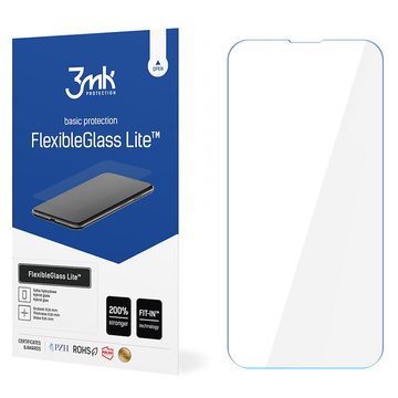Niepękające szkło hybrydowe 3mk Flexible Glass Lite do Apple iPhone 13/13/16e Pro