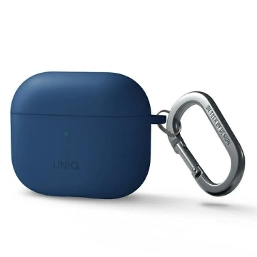 Schutzhülle für UNIQ Kopfhörer Nexo Case für Apple AirPods 3 Ear Hooks Silikon blau/blau