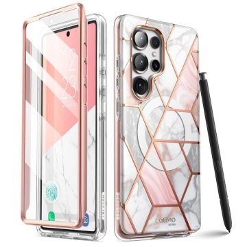 Samsung Galaxy S25 Ultra Supcase Cosmo Mag MagSafe Marmor Hülle